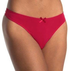 Psycho Bunny Women's Thong Red
